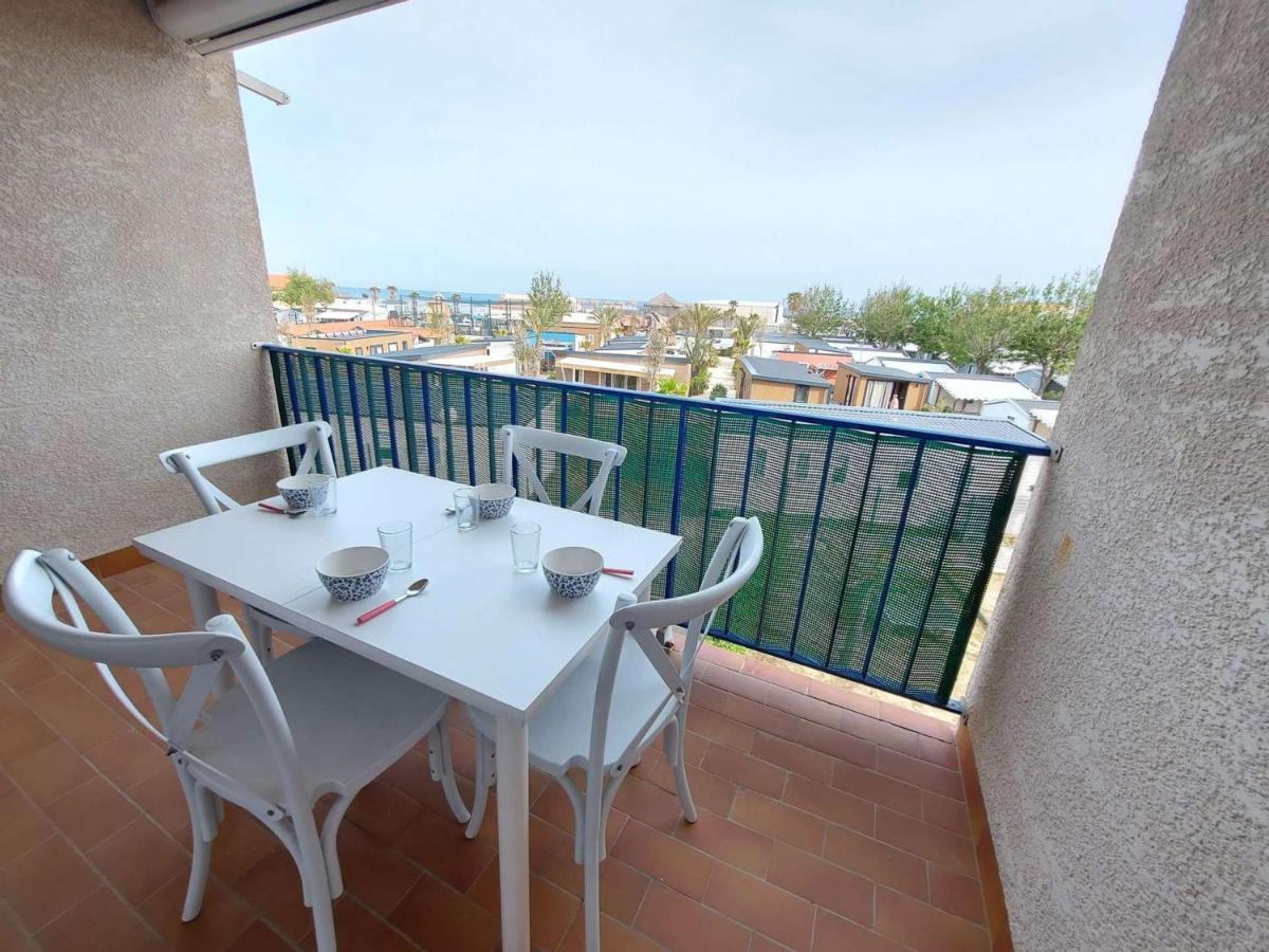 Studio Cabine Mezzanine, 6 Pers, Terrasse Sud, Pres Quai, Parking Prive - Fr-1-326-755 Marseillan  Exterior foto